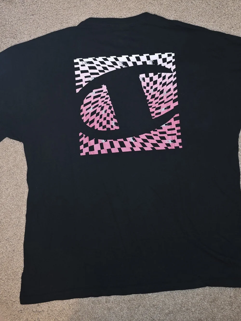 Champion Men’s Black Logo Crew Neck T-Shirt - Picture 3 of 4